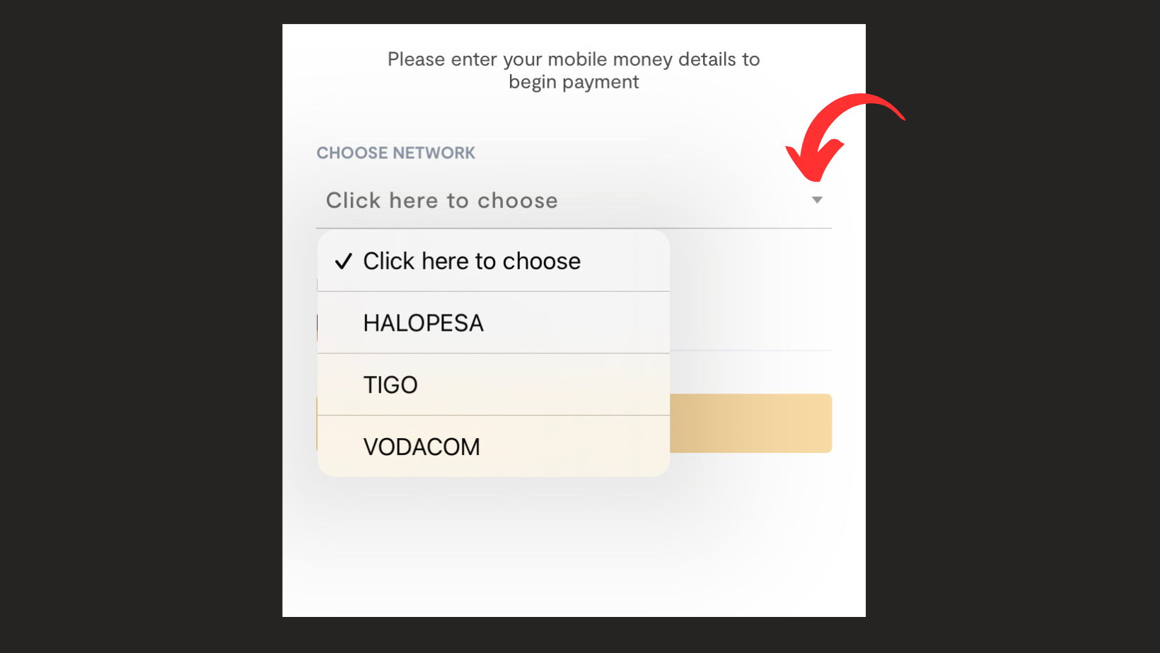 Payment step-6