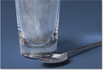 hard water mineral build up